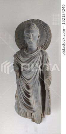 Ancient Gandhara sculpture from Kushan era Buddhist heritage 132124246