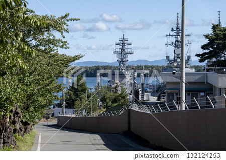 View from Udazaka, Ominato, Mutsu City, Aomori Prefecture 132124293