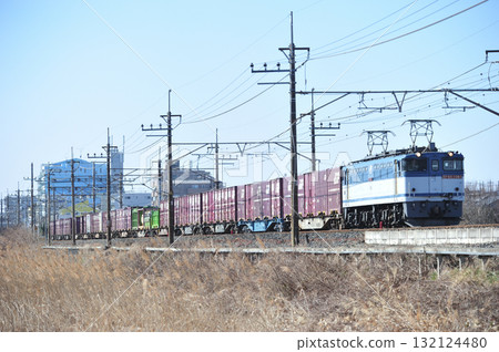 武藏野線 東浦和～東川口 JR Freight EF65-2083（新鶴見） 132124480