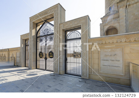 Taza Pir mosque in Baku, Azerbaijan Taza Pir mosque in Baku, Azerbaijan 132124729