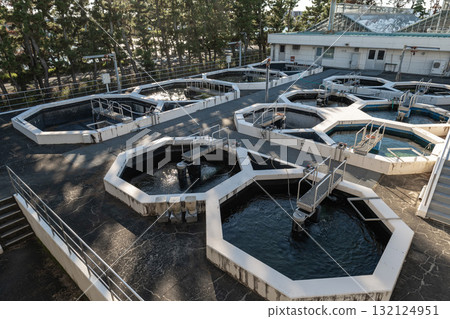 Outdoor aquariums and experimental facilities at the Fisheries Research Station Outdoor aquariums and experimental facilities at the Fisheries Research Station 132124951