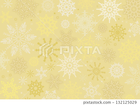 雪花背景』 雪花背景』 132125029