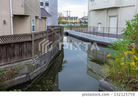 日本岡山縣總社市吉備路的秋日景色非常美麗 132125759
