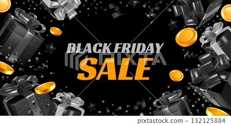 Black Friday Sale Banner Template Black Friday Sale Banner Template 132125884