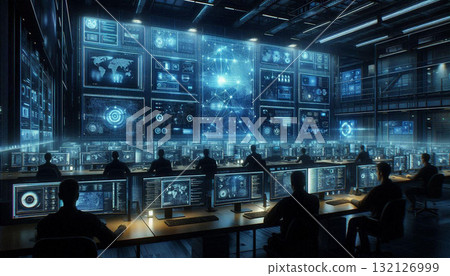 Cybersecurity Command Center 132126999