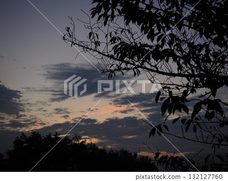 美妙的日落風景 132127760