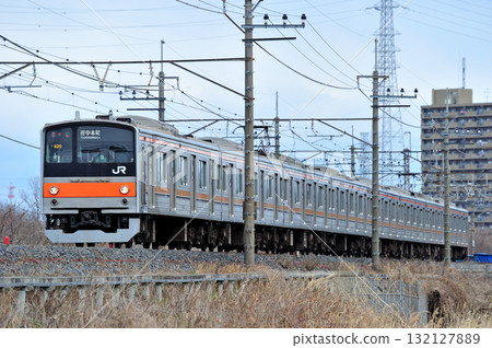 武藏野線 東川口～東浦與 JR東日本205系M25編組（幕張） 132127889