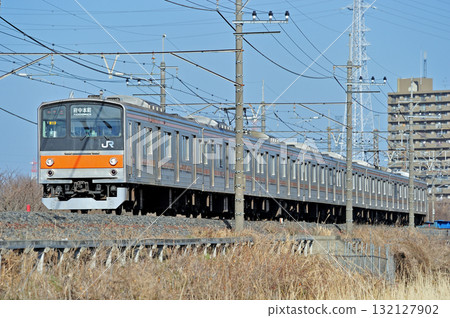 Musashino Line Higashi-Kawaguchi - Higashi-Urawa JR East 205 series M19 formation (Makuhari) Musashino Line Higashi-Kawaguchi - Higashi-Urawa JR East 205 series M19 formation (Makuhari) 132127902
