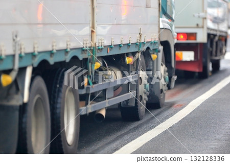 Logistics truck Logistics truck 132128336