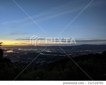 Night view from Hajimegamine Observatory Night view from Hajimegamine Observatory 132128781