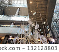 Christmas objects in commercial facilities 132128803