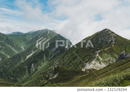 中央阿爾卑斯山的風景 132129204