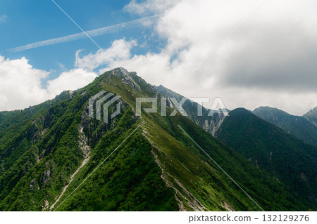 中央阿爾卑斯山的風景 中央阿爾卑斯山的風景 132129276