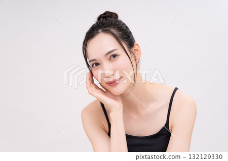 年輕女性的美麗 132129330