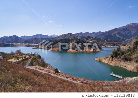 神奈川縣宮瀨湖的春天 神奈川縣宮瀨湖的春天 132129818