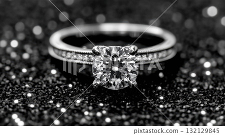 White gold wedding rings 132129845