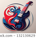 電吉他圖標 132130629