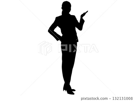 引導女性剪影 8 引導女性剪影 8 132131008