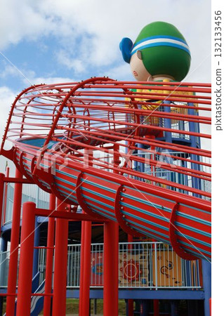 Playground equipment installed at Ginoza Roadside Station 132133456