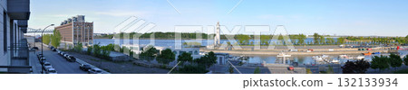 Panoramic view of the Montreal Yacht Club 132133934