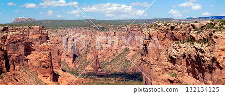 Surrounding Terrain, Cliffs, and Valley Canyon De Chelly Arizona Surrounding Terrain, Cliffs, and Valley Canyon De Chelly Arizona 132134125