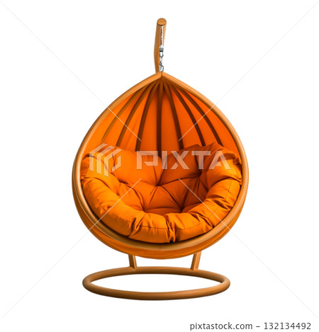 Cozy and Stylish Hanging Chair for Relaxation in Modern Indoor or Outdoor Spaces Cozy and Stylish Hanging Chair for Relaxation in Modern Indoor or Outdoor Spaces 132134492