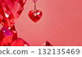 crystal heart charm 132135469