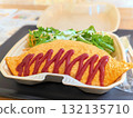 Hard-cooked omelet rice 132135710