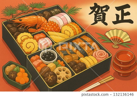 New Year's food, anime style 132136146