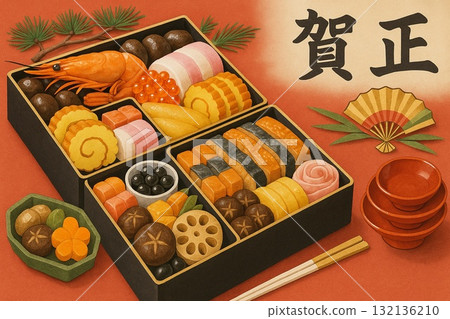 禦節料理新年寫實 132136210
