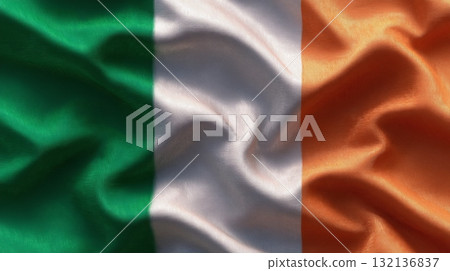 Celebrating Lithuanias independence day with the national flag waving proudly against a clear blue sky Celebrating Lithuanias independence day with the national flag waving proudly against a clear blue sky 132136837