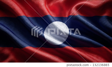 Celebrating Lithuanias independence day with the national flag waving proudly against a clear blue sky Celebrating Lithuanias independence day with the national flag waving proudly against a clear blue sky 132136865