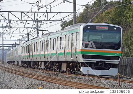 高崎線 本所岡部 JR 東日本 E231 系 1000 系 U533 編組（小山） 132136996