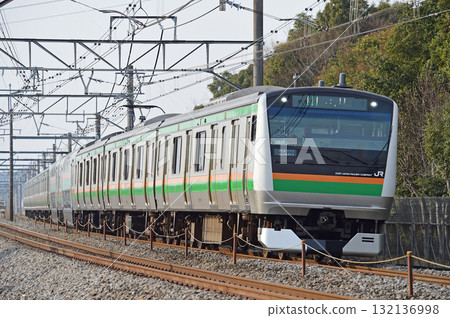 Takasaki Line, Honjo-Okabe, JR East, E233 series 3000 series, U626 (Oyama) 132136998