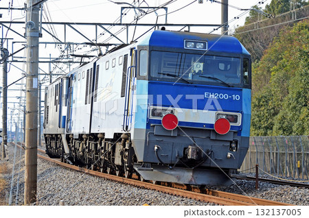 高崎線 本所岡部 JR Freight EH200-10（高崎） 132137005