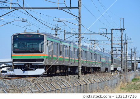 東北幹線栗橋東鷲宮 JR東日本 E231系 1000系 U539編組(小山) 東北幹線栗橋東鷲宮 JR東日本 E231系 1000系 U539編組(小山) 132137716