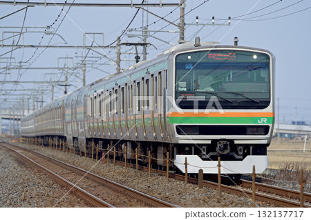 東北幹線栗橋東鷲宮 JR東日本 E231系 1000系 U541編組(小山) 東北幹線栗橋東鷲宮 JR東日本 E231系 1000系 U541編組(小山) 132137717