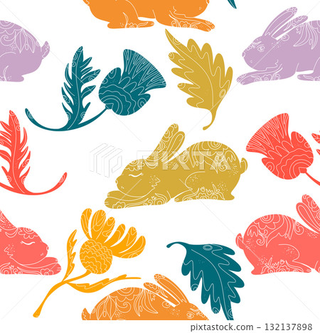 vector set of gold fish 132137898