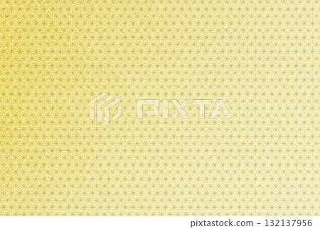 Background image 11 with a delicate, sparkling light gold pattern and a hemp leaf pattern 132137956