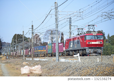 東北線 片岡-鐮坂 JR Freight EH500-30（仙台） 132138274