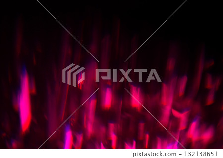 Floating glowing particles creating vivid cosmic pattern in digital space, teal and purple hues. Abstract, luminescent, futuristic, digital, vibrant, celestial, dynamic. Blurred effect. Lo-fi 132138651