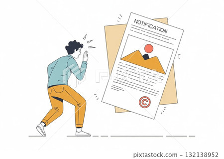 智慧財產權和版權侵權檢測和警告 132138952