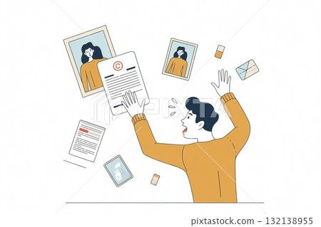 智慧財產權和版權侵權檢測和警告 132138955