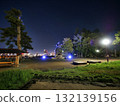 Night view of Sendai Castle Ruins (Honmaru Ruins) [Sendai City, Miyagi Prefecture] 132139156