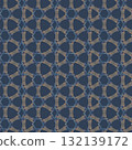 Textile motif seamless pattern. Abstract line shape geometric motif basic pattern continuous background. Man shirt all over print block.  132139172