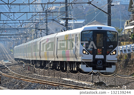 中央幹線上野原JR東日本E257系列M-110編組(松本)梓凱治 中央幹線上野原JR東日本E257系列M-110編組(松本)梓凱治 132139244