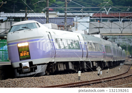 中央本線上野原JR東E351系列S4組織(松本)超級梓 132139261