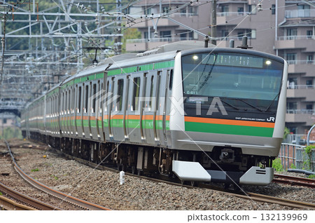 東海道幹線真鶴 JR 東日本 E233 系列 3000 系列 E-61 編組（Kozu） 132139969