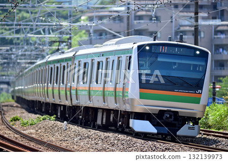 東海道本線真鶴 JR 東 E233 系列 3000 系列 E-67 編隊 (Kozu) 東海道本線真鶴 JR 東 E233 系列 3000 系列 E-67 編隊 (Kozu) 132139973