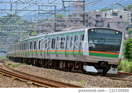 東海道線 真鶴 JR 東日本 E233 系列 3000 系列 E-71 列車（Kozu） 132139980